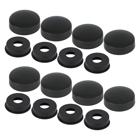 8 Sets Car Plate Screw Caps