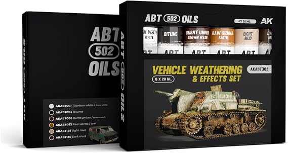 ABTEILUNG 502 Vehicle Weathering & Effects Set, 6 x 20ml
