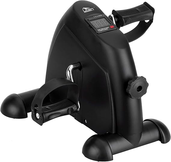 Mini Exercise Bike Pedal Exerciser Resistance Cycle Indoor Gym Office Fit