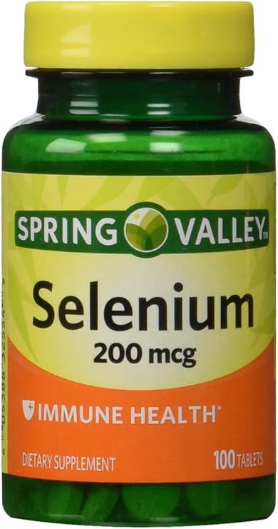 Spring Valley - Selenium 200 mcg, 100 Tablets