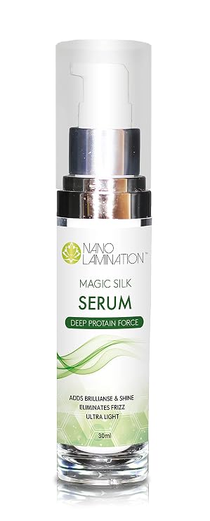 Magic Silk Serum Shimmer and Shine Hair Serum Advanced Anti-Frizz Hair Products for Women and Men for Stronger and Softer Hair UV Protection Ultra-Lightweight Formula