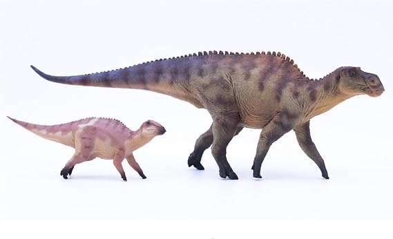 HAOLONGGOOD Maiasaura Dinosaurs Ancient Prehistory Creatures Animal Model, 1:35 Scale (Color B)
