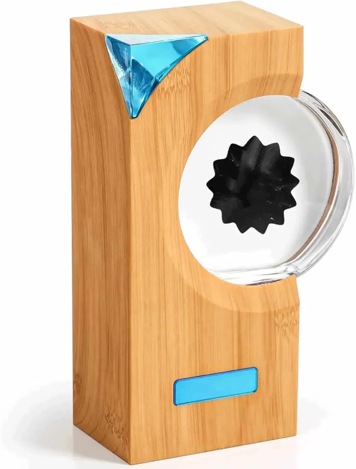 Ferrofluid Sound Visualizer,Dancing Ferrofluid Speaker Mate Music Rhythm Lamp,Ferrofluid Speaker Music MateSound Partner,Ferrofluid Speaker,for Desktop Decor, Teenager GiftsYellow