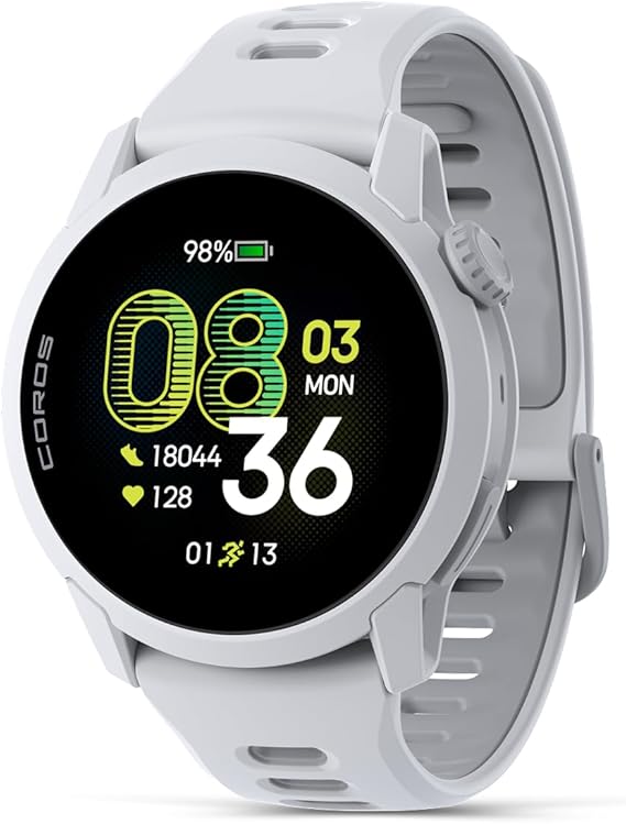 COROS PACE 4 Ultra Light Weight Sports Watch with Accurate GPS 1.2" AMOLED Touchscreen, 19 Days Daily Use, Heart Rate Monitor, Navigation, Running, Cycling