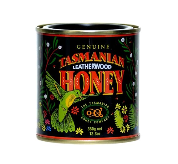 Genuine Tasmanian Leatherwood Honey, 12.3 oz