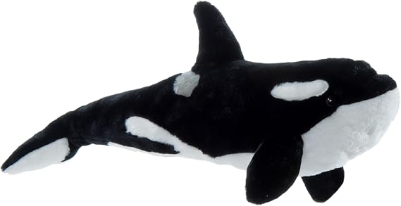 The Petting Zoo Whale Orca Stuffed Animal, Wild Onez, Kids Gifts, 20 in
