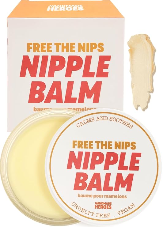 Nipple Butter Breastfeeding Baby Safe - Handmade Heroes Nipple Balm 1 oz