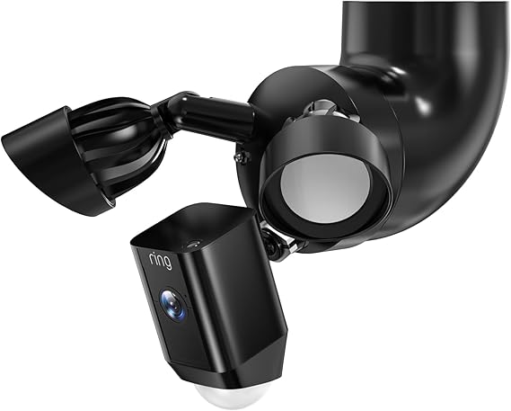 Eave Mount for Ring, Blink, Wyze & Roku Floodlight Cameras, Black