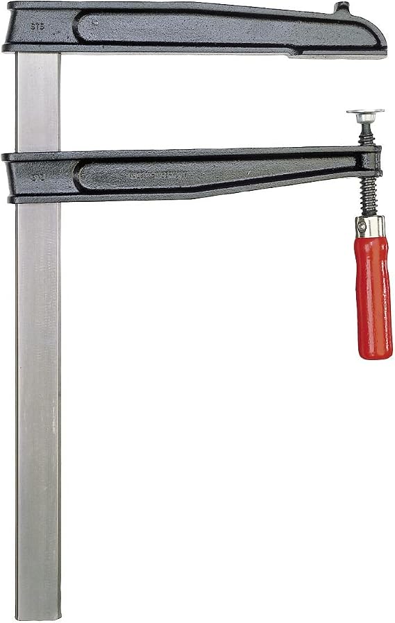 Bessey TGN60T20 "TGNT" Deep Throat Clamp, Grey/Black, 600/200 mm