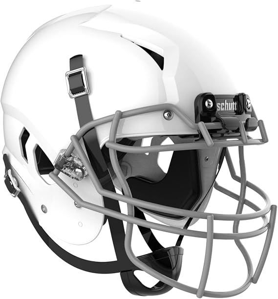 Schutt ユースサイズ Vengeance A11 フットボールヘルメット VROPO TRAD フェイスマスク付き L ホワイト