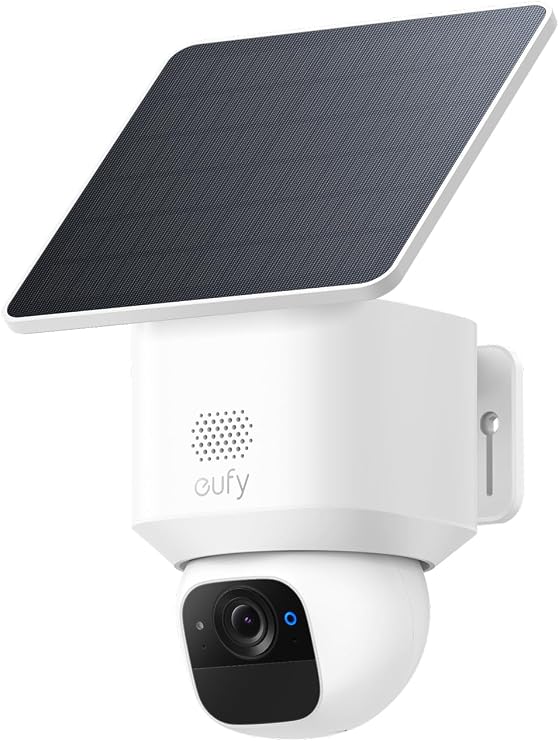 Anker Eufy SoloCam E30 | （屋外用防犯カメラ）ソーラー充電 / 360°撮影可能 / 300万画素 / 2K画質 / 防犯対策/ワイヤレス対応/連続給電可能/バッテリー搭載 / 2.4 GHz Wi-Fi / IP65 防塵防水/追加料金不要