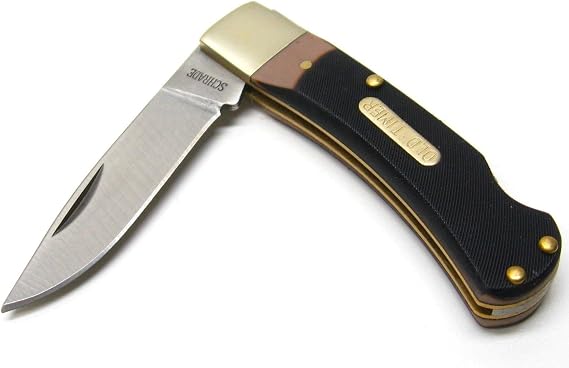 Old Timer Bearhead Folder 2.25" Blade Delrin Handle