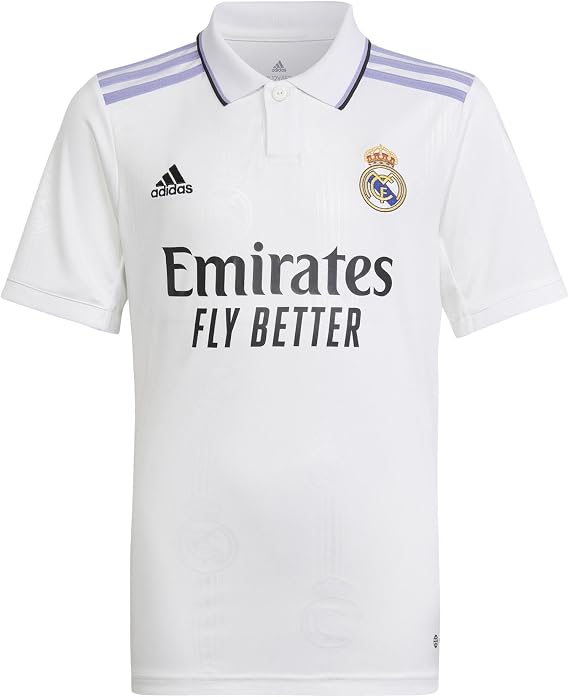 adidas Real Madrid Home Youth Jersey 22/23 (YXS) White