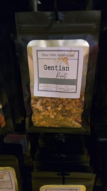 Gentian Root, 1oz, Thee Olde Apothecary