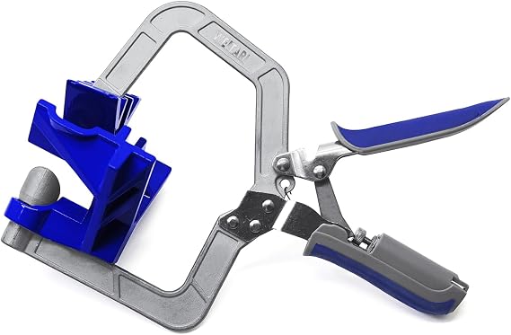 90 Degree Corner Clamp, 11 Inch Right Angle Clamps for Woodworking, Welding, Carpenter Photo Frame, Holding Assemblies Like Cabinets and Drawers