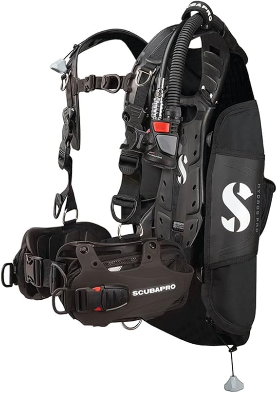 SCUBAPRO Hydros Pro Mens Back Inflated Scuba BCD Recreational and Travel Scuba Diving