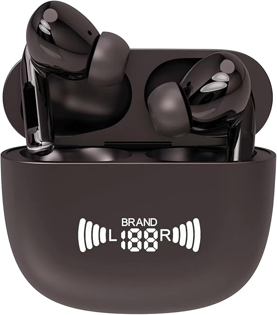 Real-Time Translation Earbuds, Light Black