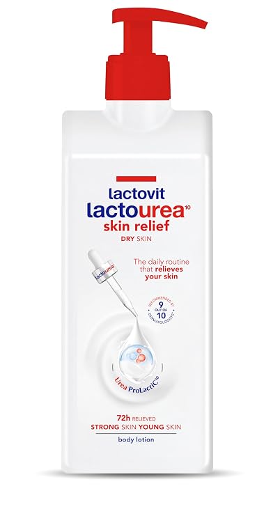 Lactovit | Lactourea Body Lotion, Dry Skin | Hydrating Cream | 400 ml | Hydrating Moisturiser | Urea ProLactiC10 Complex, Lactic Acid & Pure Urea | Soft, Youthful Skin | Dermatologist Recommended
