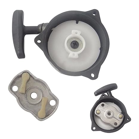 New Recoil Starter Pull Start & Pawl Pull Starter Assembly for Brush Cutter Strimmer Grass Trimmer Lawn Mover Parts