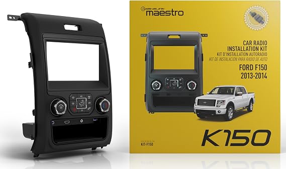 Maestro KIT-F150 Dash Kit and T-Harness for 2013-2014 Ford F150 Trucks with 4.3 inch Screen