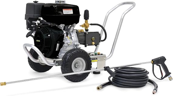 Karcher - 2700 PSI Commercial Cold Water Gas Pressure Washer - Teton Series HD - Direct Drive - 3.0 GPM