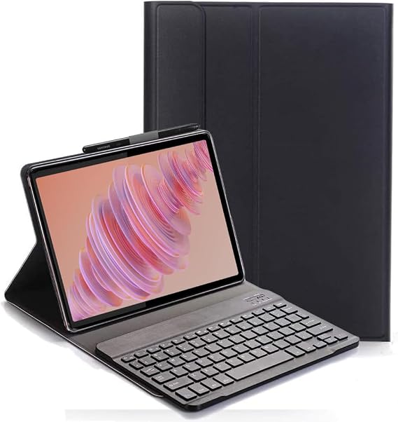 Keyboard Case for Lenovo Legion Y700 Gen 5 2026 Tablet 8.8 Inch - (QWERTY Layout) Slim Flip with Removable Wireless Keyboard Stand Case Cover, Black