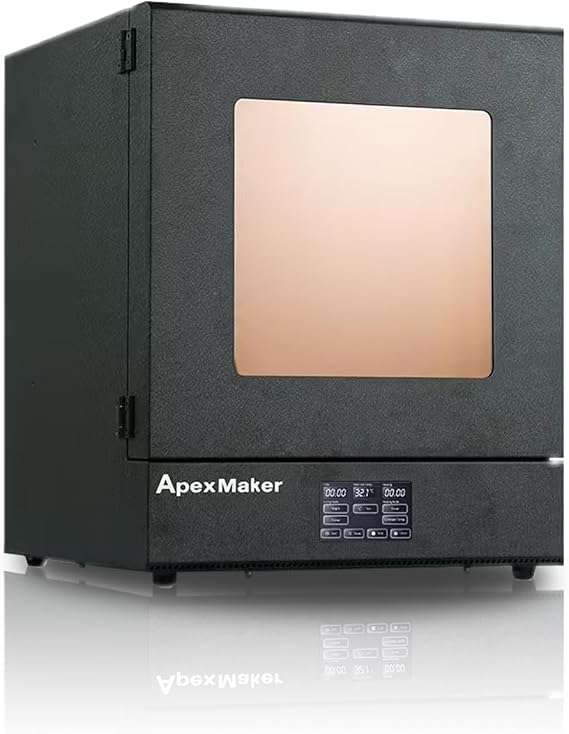 Resin Curing Station, 405nm Curing Lights, Curing Machine with Timer, 360 Spinning Turntable and Acrylic Reflector, 13.8"x13.8"x15.75" Large Sized Curing Platform