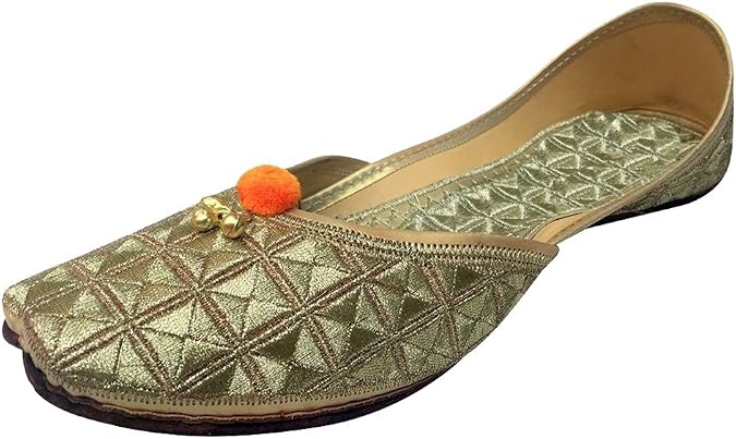 Women Khussa Shoes Punjabi Jutti Rajasthani Joti Mojari Mojri