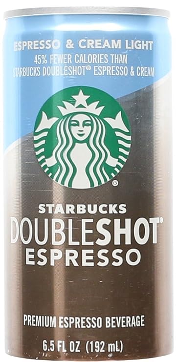 Starbucks Doubleshot, Espresso, Light, 6.5 fl oz