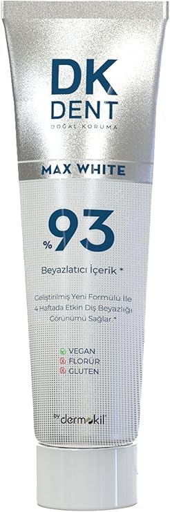 DKDENT Yüzde Doksan Üç Maximum Beyazlık Diş Macunu 75 ml
