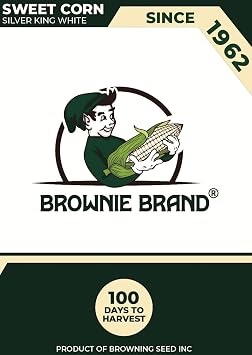 Brownie Brand- Silver King White Sweet Corn- 15G