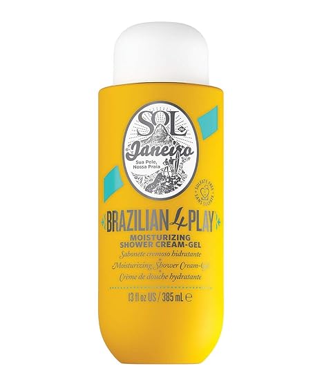 SOL DE JANEIRO 4 Play Moisturizing Shower Cream-Gel Body Wash, 13 Fl Oz