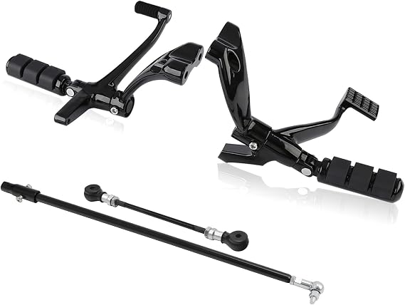 TCMT Motorcycle Forward Controls Foot Pegs Levers Linkages Fits For Harley Sportster Iron 883 1200 2014-2022 SuperLow XL883 XL1200 2014-2019 Roadster XL1200CX 2016-2020
