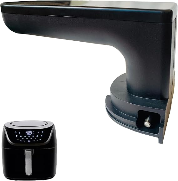 Air Fryer Replacement Handle for 6QT/8QT/4QT PowerXL Vortex Pro Air Fryer Plus, Upgraded Air Fryer Handle for PowerXL 8QT/6QT/4QT, Ergonomic Design, High Temperature Resistant, Dishwasher Safe