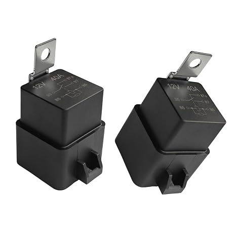 882751A2 Power Trim Relay for Mercury & Johnson Evinrude Outboard | 2 Pack, 12 Volt, 40A, Replacement AZ973-1C-12DC4, 882751A1, Sierra 18-5849