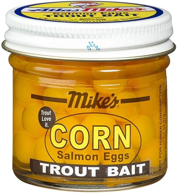 Atlas Mike's Zeke's Sierra Gold Floating Fishing Trout Bait - Highly Attractive Trout Fishing Bait - Soft and Elastic Fishing Floats & Fish Bait - The Original Floating Bait (Corn, 1.1 Oz)