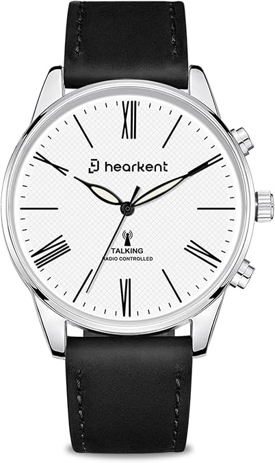 Hearkent Atomic Talking Watches for Visually Impaired Roman Numerals Watch