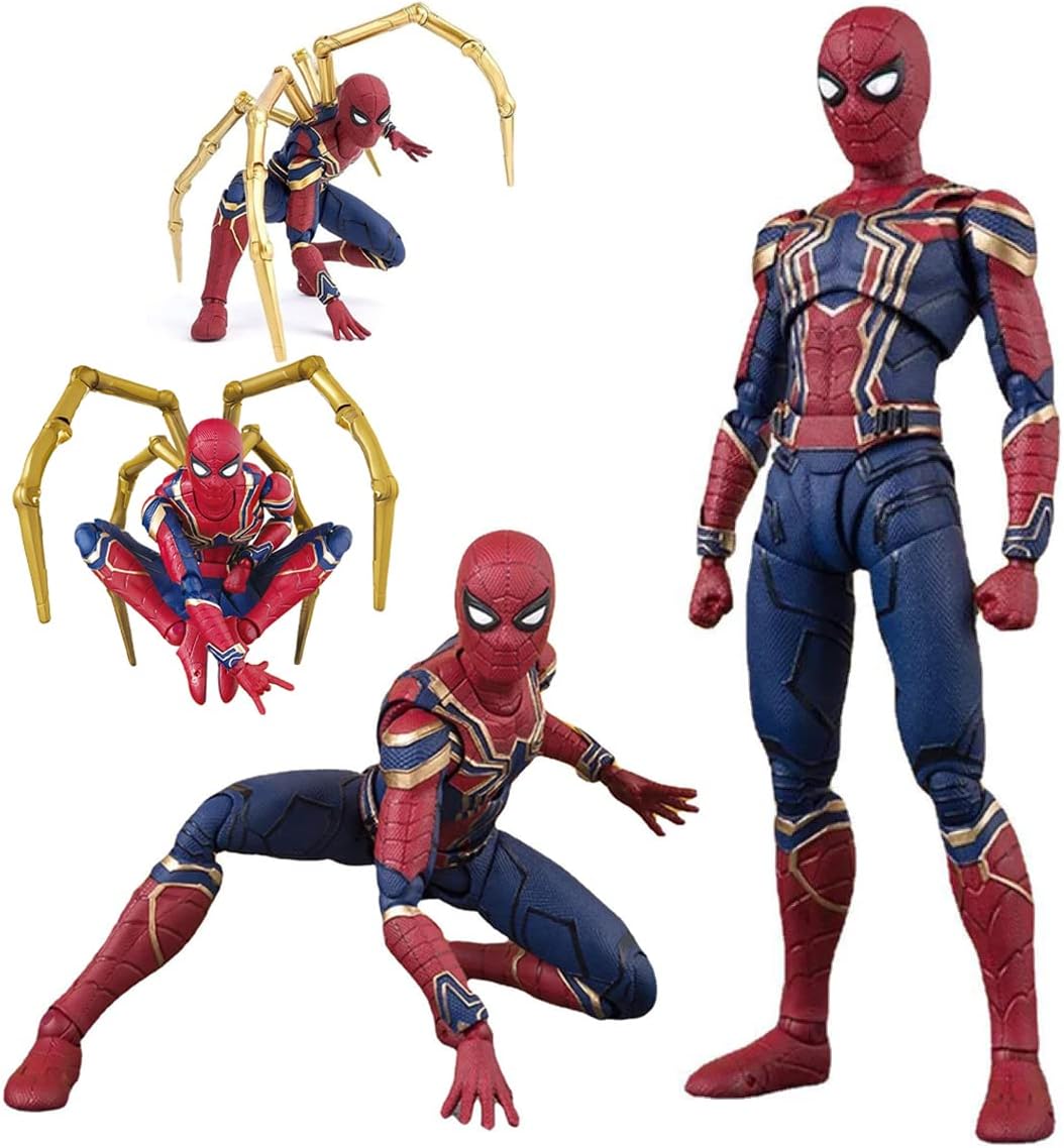 Spiderman Toy,Spiderman Action Figure,6-inch Spiderman Action Figures,Spiderman No Way Home Toys,Gift Box Version