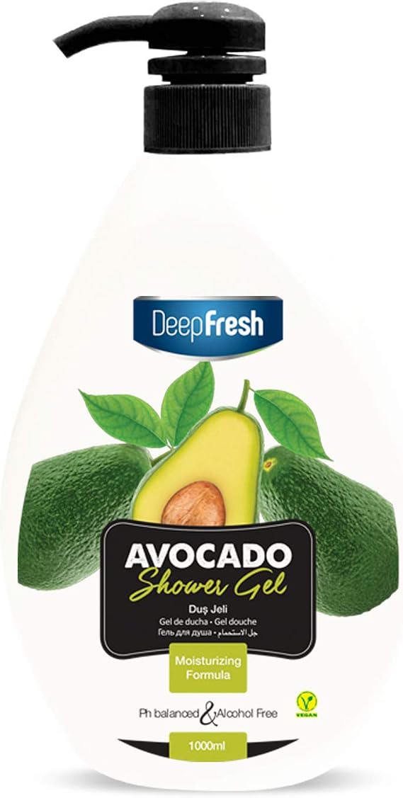Deep Fresh Duş Jeli Avakado (1 L)