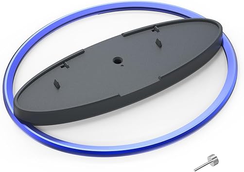 Vertical Stand Compatible with PlayStation 5/PS5 Slim/PS5 Pro Consoles - PS5 Base Accessories (Blue)
