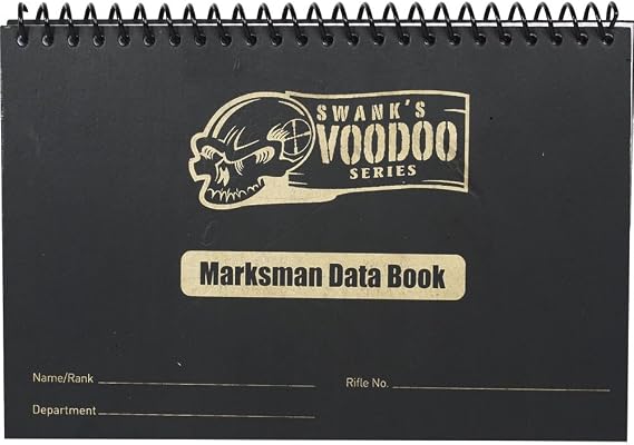 VooDoo Tactical Men's Marksman Data Book, Black