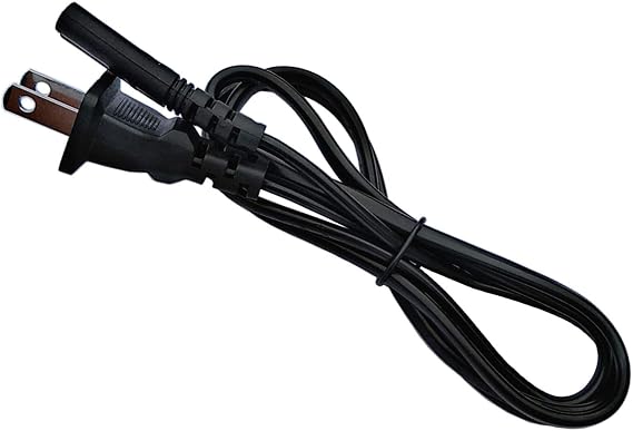 Charger Power Cord for Most TiVo DVRs, Series1, Series2, and Series3 TiVo DVRs Including DVRs with TiVo from Many Other Manufacturers, Black