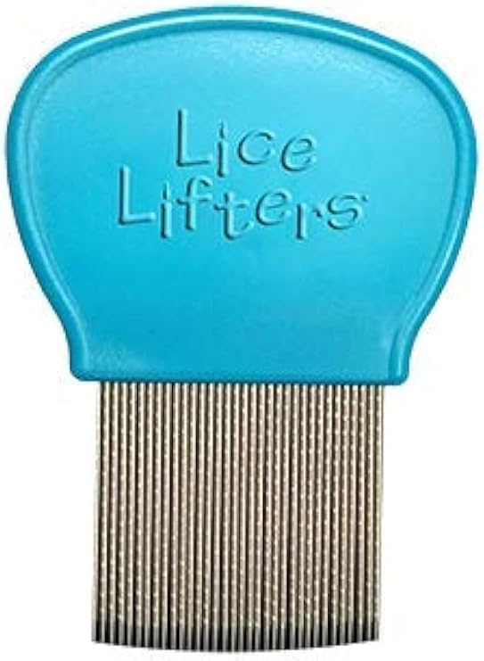 Lice Lifters Nit & Lice Removal Micro-Grooved Professional Steel Comb