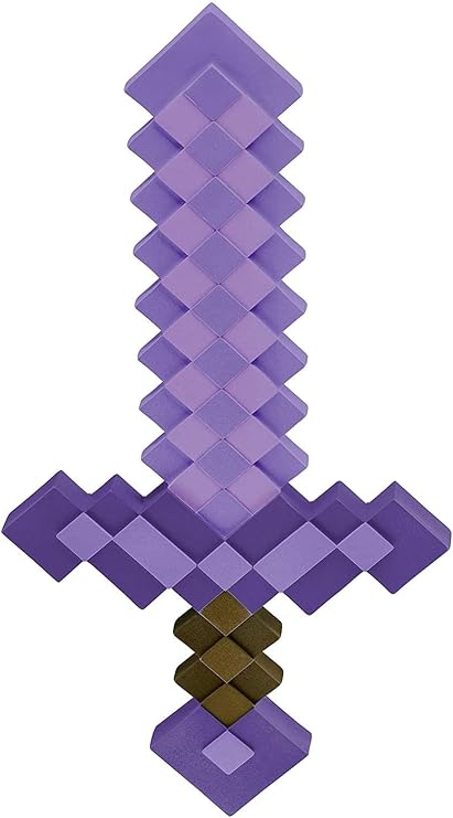 Minecraft Enchanted Accessory Sword, 20" / 50cm, One Size