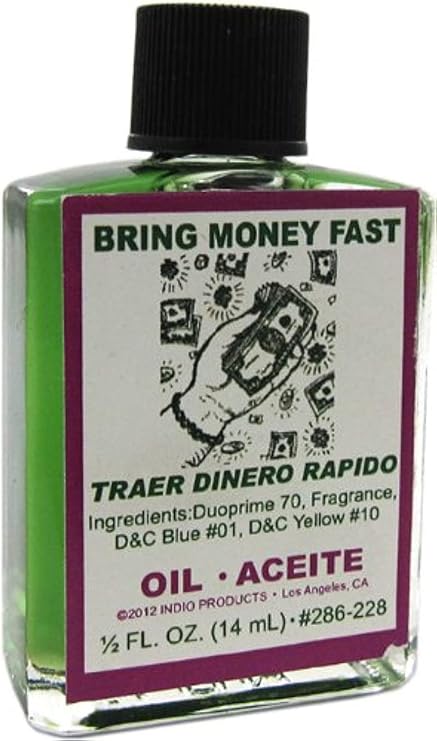 INDIO Products Bring Money Fast Oil 1/2 fl. oz.