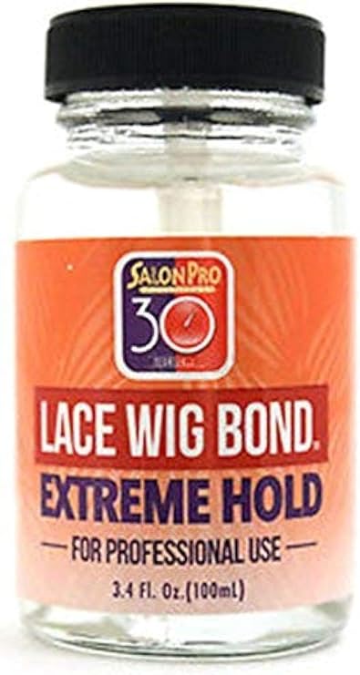 Salon Pro 30 Sec Lace Wig Bond Extreme Hold, 1 Ounce