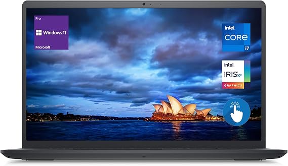 DELL Inspiron 15 3000 Series 3530 Buisness Laptop, 15.6" FHD Touchscreen, Intel Core i7-1355U, 32GB RAM, 2TB SSD, Webcam, HDMI, Wi-Fi 6, Windows 11 Pro