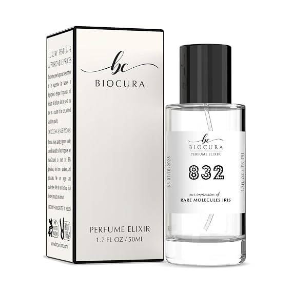 BC Perfume 832 Inspired by Rare Molecule Iris For Women & Men Fragrance Dupes Eau de Parfum Bottle 1.7 Fl Oz/50ml
