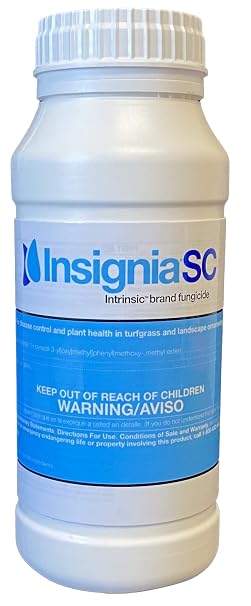 BASF Insignia SC Intrinsic Brand Fungicide - Pyraclostrobin Disease Control for Turf & Ornamentals - 30.5 Fl oz