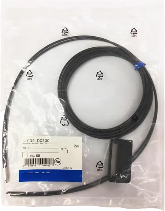 E32-DC200 Fiber Optic Sensor, Fiber Optic Switch Sensor, Fiber Photoelectric Sensor